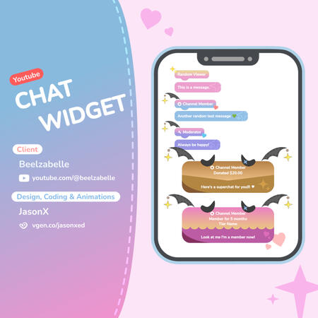 Youtube Chat Commission for Beelzabelle