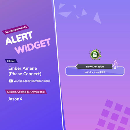 Streamelements Alert Commission for Ember Amane