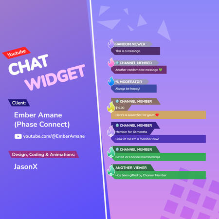Youtube Chat Commission for Ember Amane