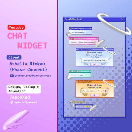 Youtube Chat Commission for Ashelia Rinkou