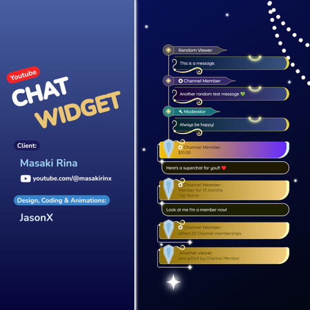 Youtube Chat Commission for Masaki Rina