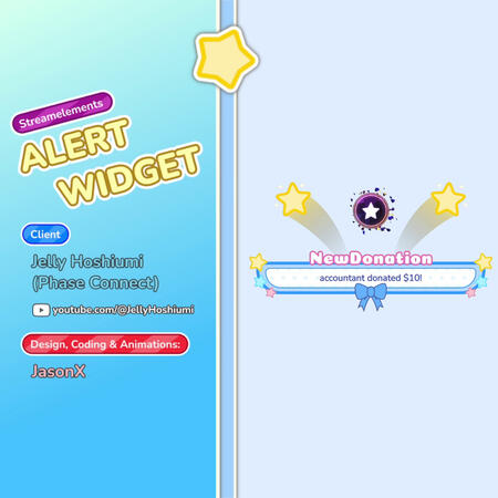 Streamelements Alert Commission for Jelly Hoshiumi