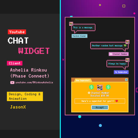 Youtube Chat Commission for Ashelia Rinkou